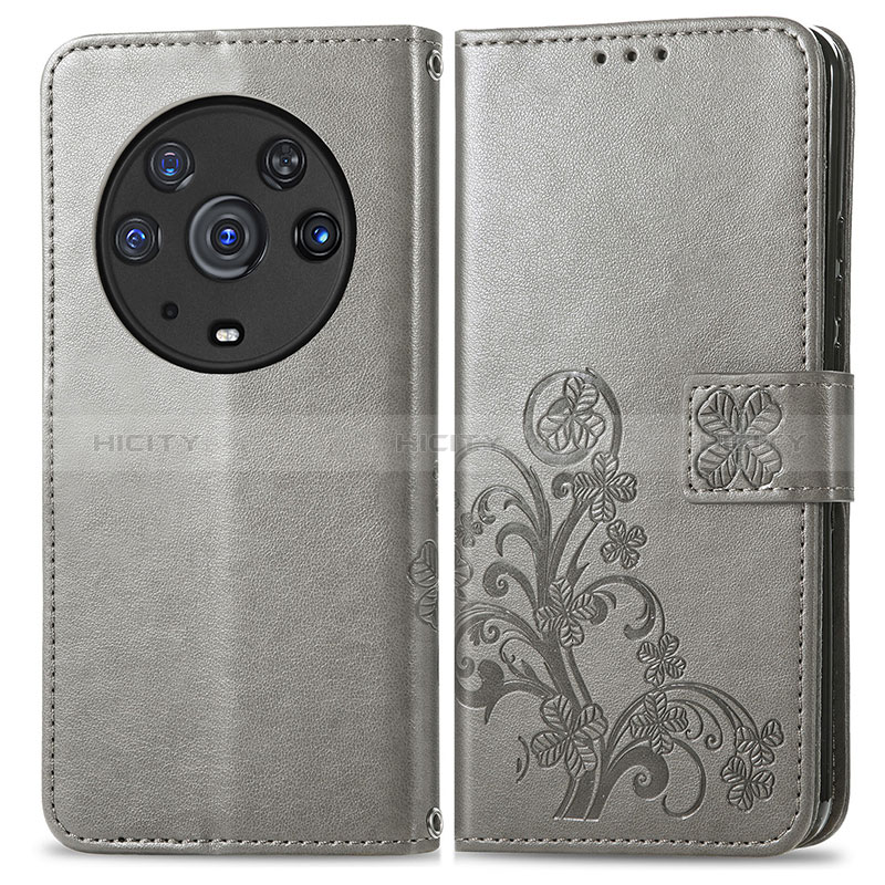 Custodia Portafoglio In Pelle Fiori Cover con Supporto per Huawei Honor Magic3 Pro 5G