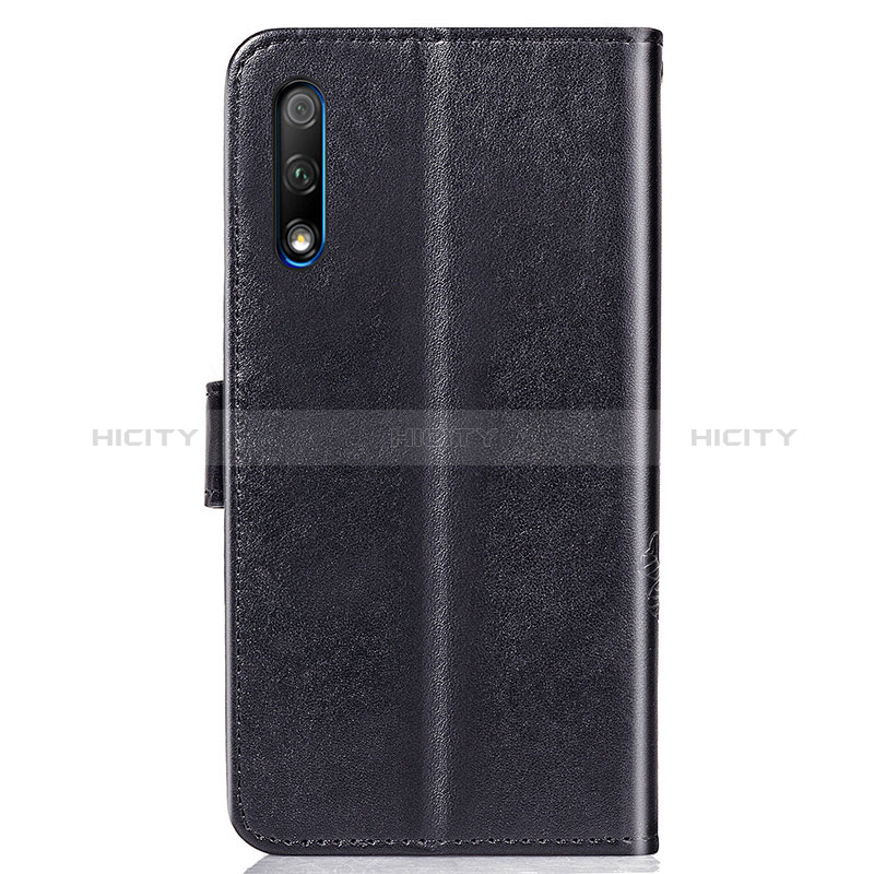 Custodia Portafoglio In Pelle Fiori Cover con Supporto per Huawei P Smart Z (2019)