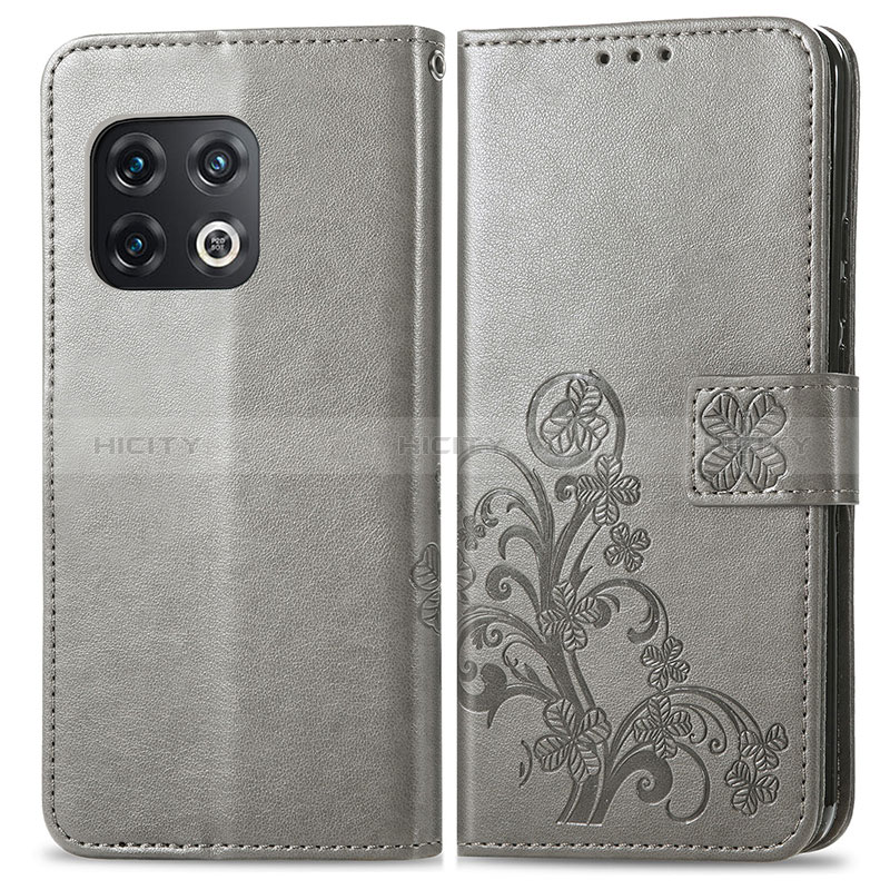 Custodia Portafoglio In Pelle Fiori Cover con Supporto per OnePlus 10 Pro 5G