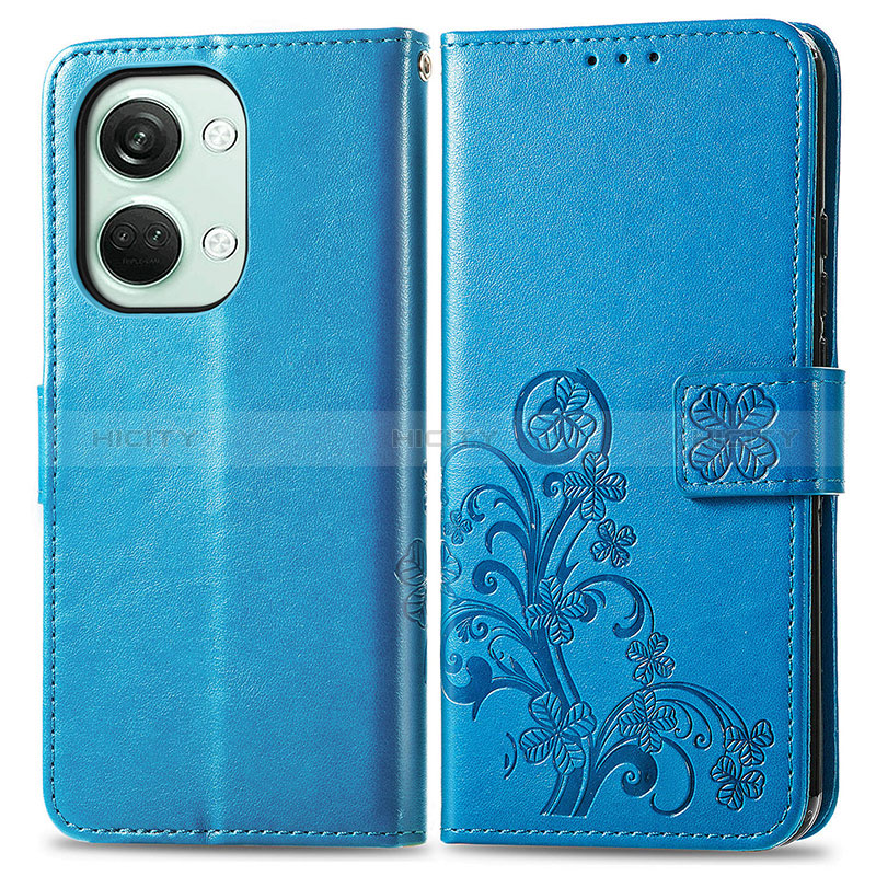 Custodia Portafoglio In Pelle Fiori Cover con Supporto per OnePlus Nord 3 5G