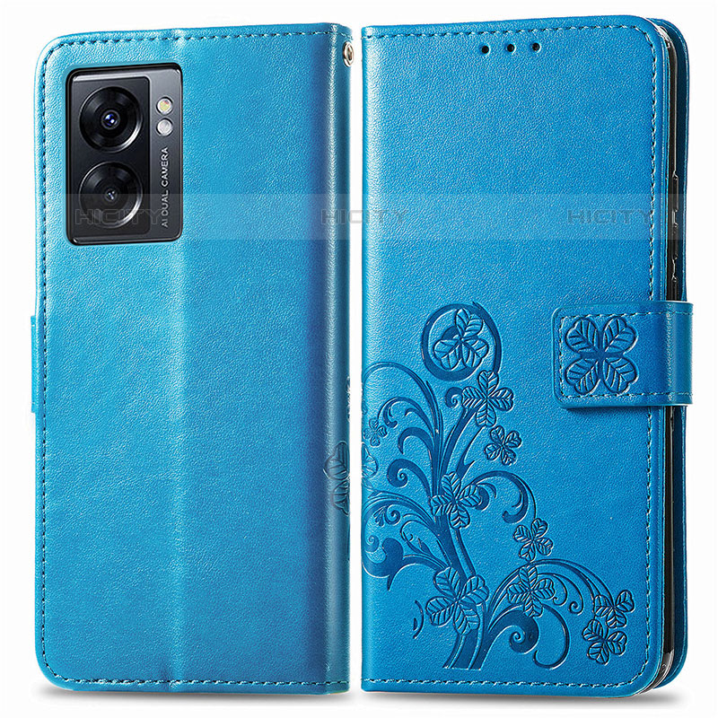 Custodia Portafoglio In Pelle Fiori Cover con Supporto per OnePlus Nord N300 5G