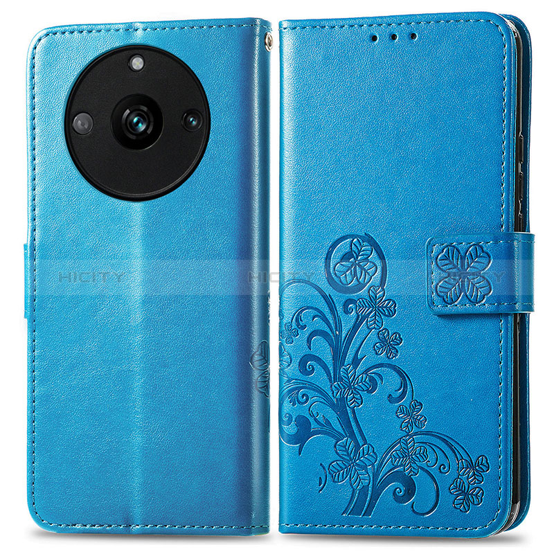 Custodia Portafoglio In Pelle Fiori Cover con Supporto per Realme 11 Pro 5G