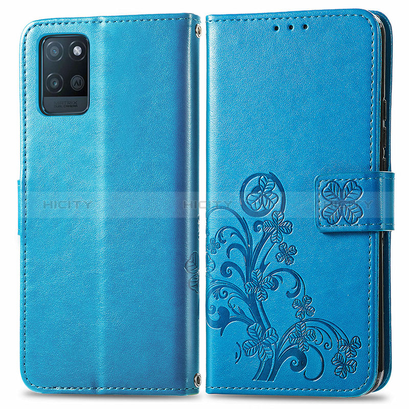 Custodia Portafoglio In Pelle Fiori Cover con Supporto per Realme V11 5G