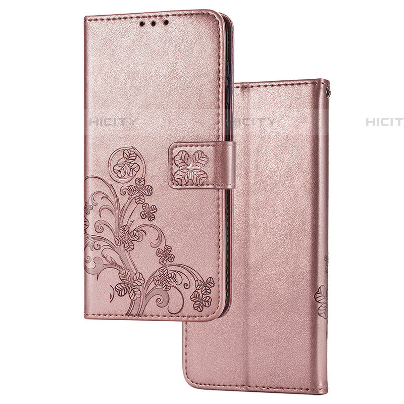 Custodia Portafoglio In Pelle Fiori Cover con Supporto per Samsung Galaxy A03s