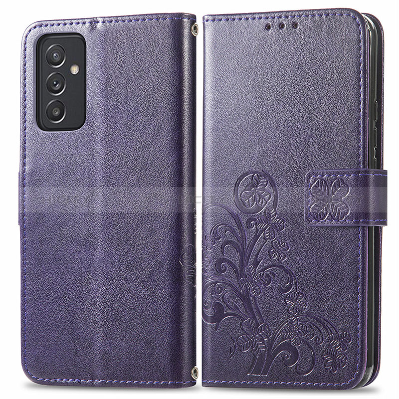 Custodia Portafoglio In Pelle Fiori Cover con Supporto per Samsung Galaxy A15 4G