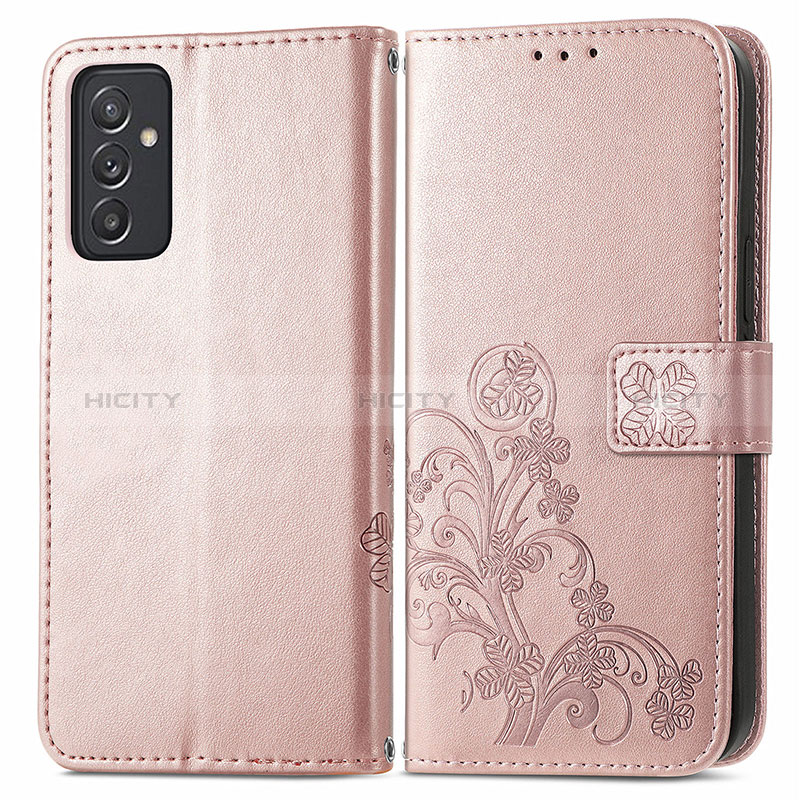 Custodia Portafoglio In Pelle Fiori Cover con Supporto per Samsung Galaxy A15 LTE