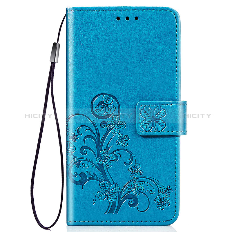 Custodia Portafoglio In Pelle Fiori Cover con Supporto per Samsung Galaxy A20