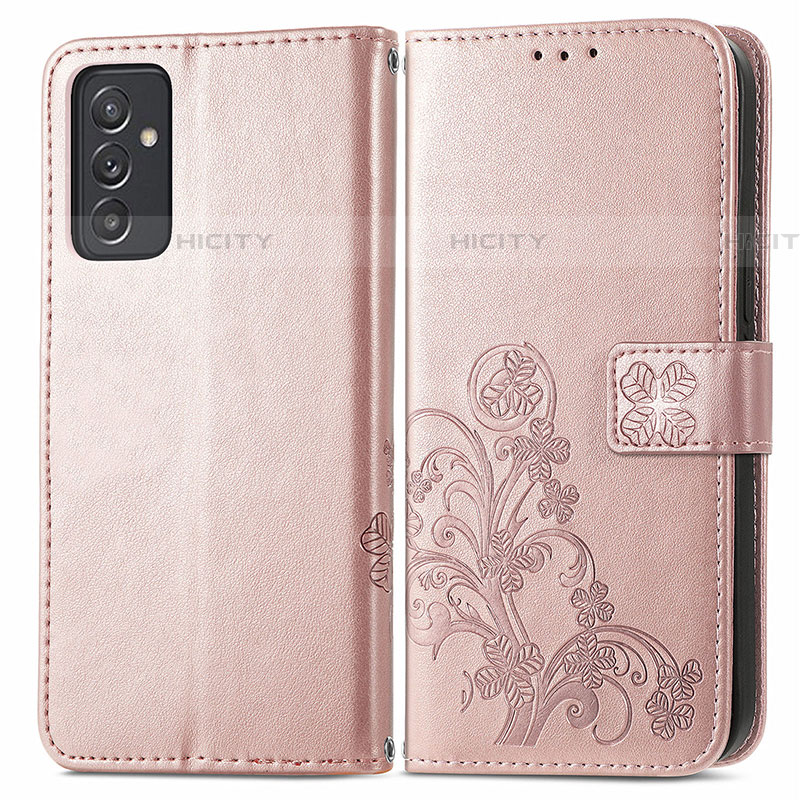 Custodia Portafoglio In Pelle Fiori Cover con Supporto per Samsung Galaxy A24 4G