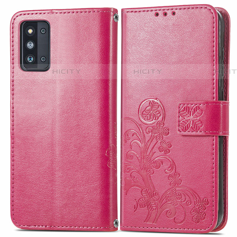 Custodia Portafoglio In Pelle Fiori Cover con Supporto per Samsung Galaxy F52 5G