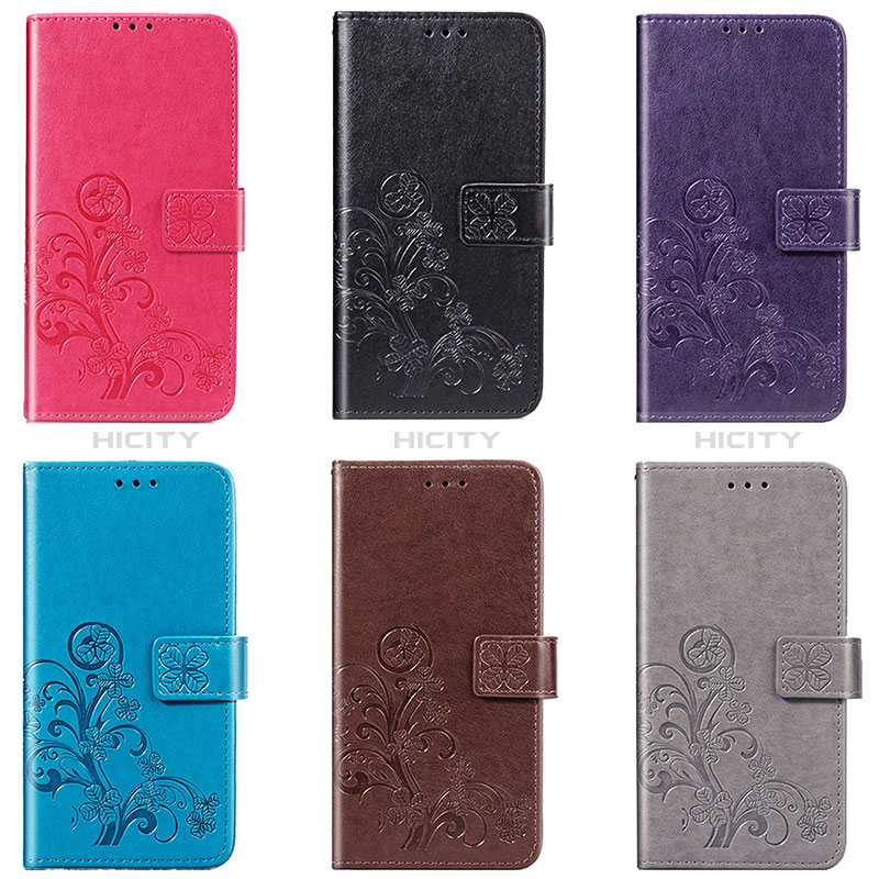 Custodia Portafoglio In Pelle Fiori Cover con Supporto per Samsung Galaxy M10S