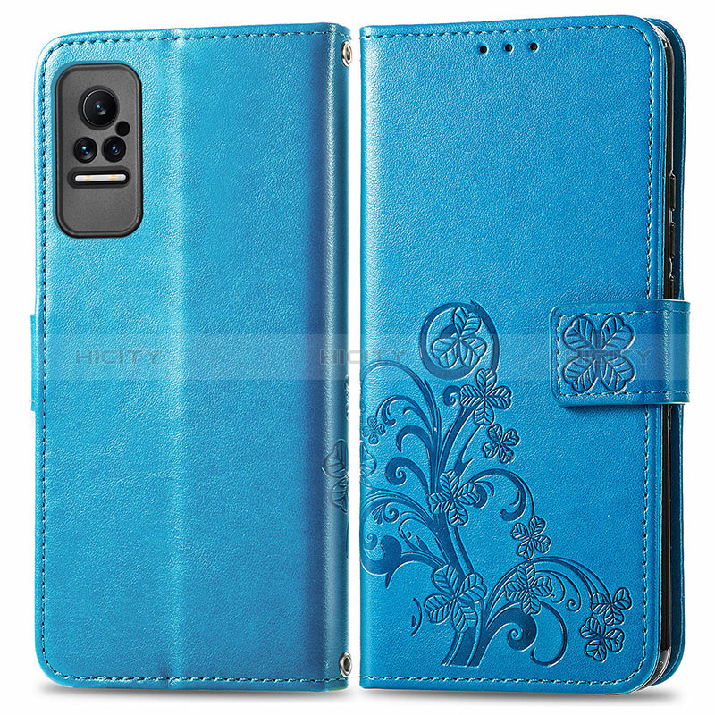 Custodia Portafoglio In Pelle Fiori Cover con Supporto per Xiaomi Civi 1S 5G