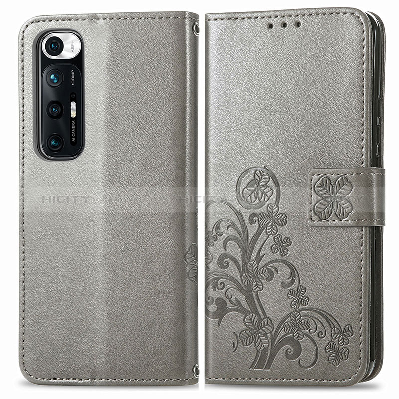 Custodia Portafoglio In Pelle Fiori Cover con Supporto per Xiaomi Mi 10S 5G