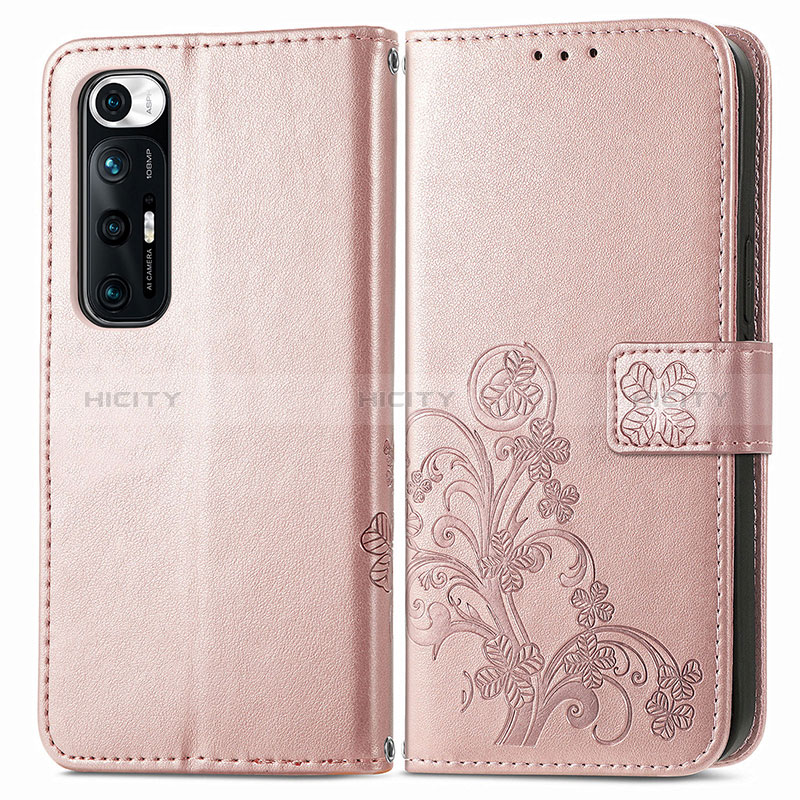 Custodia Portafoglio In Pelle Fiori Cover con Supporto per Xiaomi Mi 10S 5G