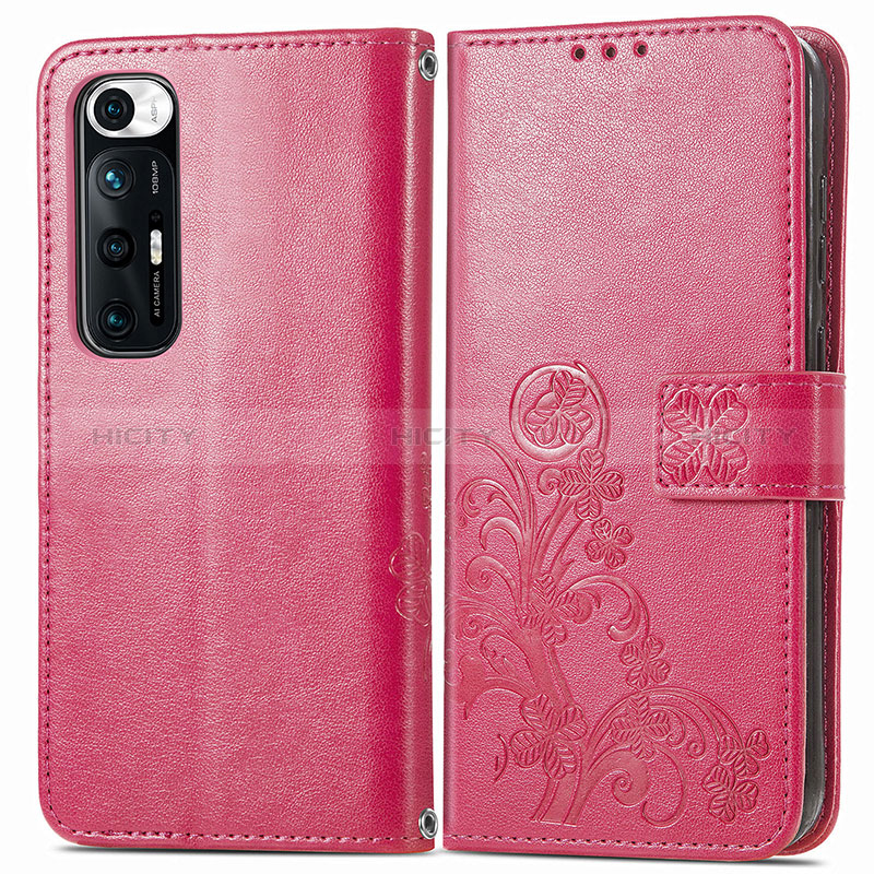 Custodia Portafoglio In Pelle Fiori Cover con Supporto per Xiaomi Mi 10S 5G