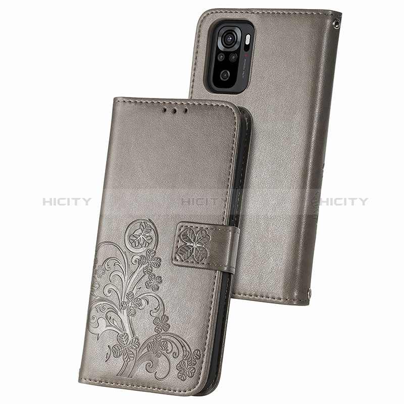 Custodia Portafoglio In Pelle Fiori Cover con Supporto per Xiaomi Poco M5S