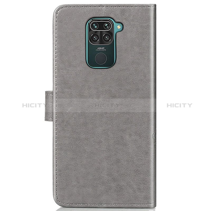 Custodia Portafoglio In Pelle Fiori Cover con Supporto per Xiaomi Redmi Note 9