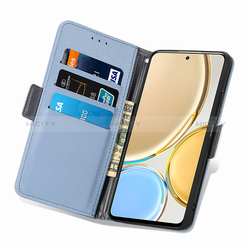 Custodia Portafoglio In Pelle Fiori Cover con Supporto S02D per Huawei Honor Magic4 Lite 5G