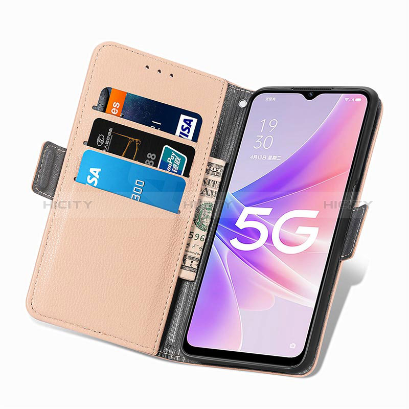 Custodia Portafoglio In Pelle Fiori Cover con Supporto S02D per Realme Q5i 5G