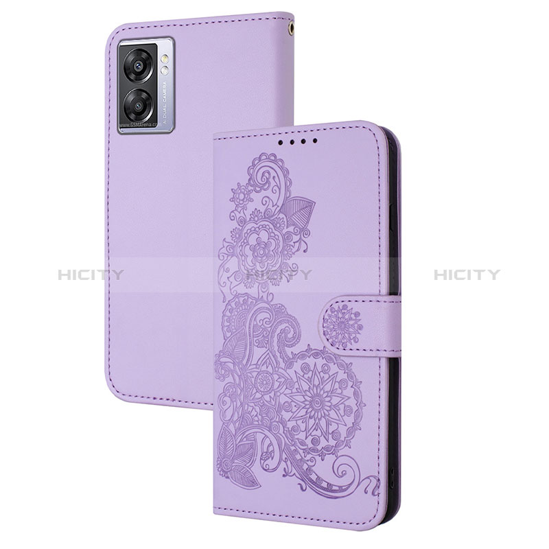 Custodia Portafoglio In Pelle Fiori Cover con Supporto Y01X per OnePlus Nord N300 5G