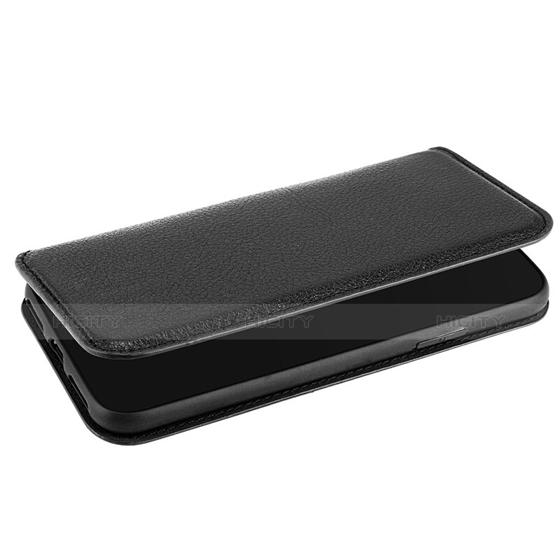 Custodia Portafoglio In Pelle per Apple iPhone Xs Nero