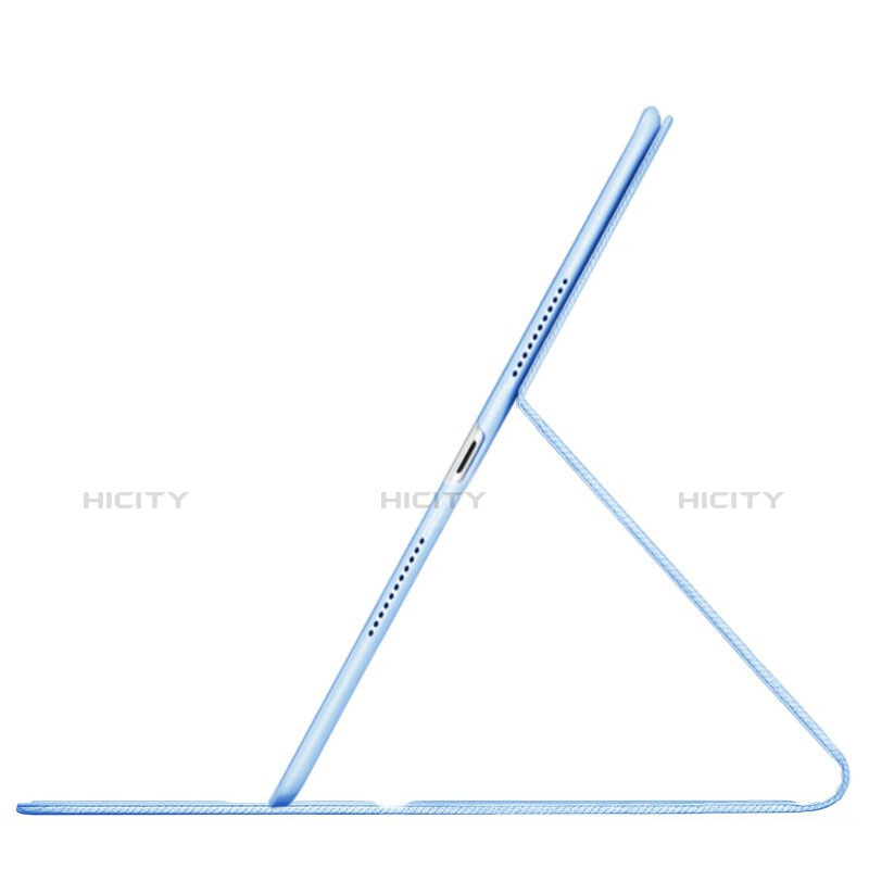 Custodia Portafoglio In stoffa con Stand per Apple iPad New Air (2019) 10.5 Cielo Blu