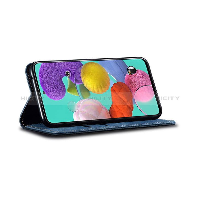 Custodia Portafoglio In stoffa con Supporto B01S per Samsung Galaxy A71 4G A715