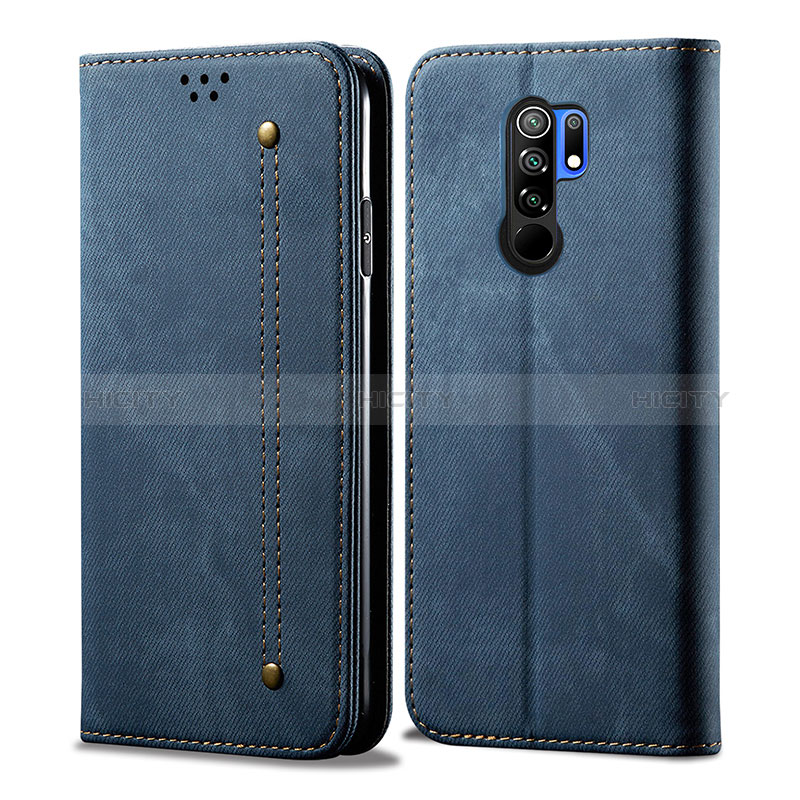 Custodia Portafoglio In stoffa con Supporto B01S per Xiaomi Redmi 9