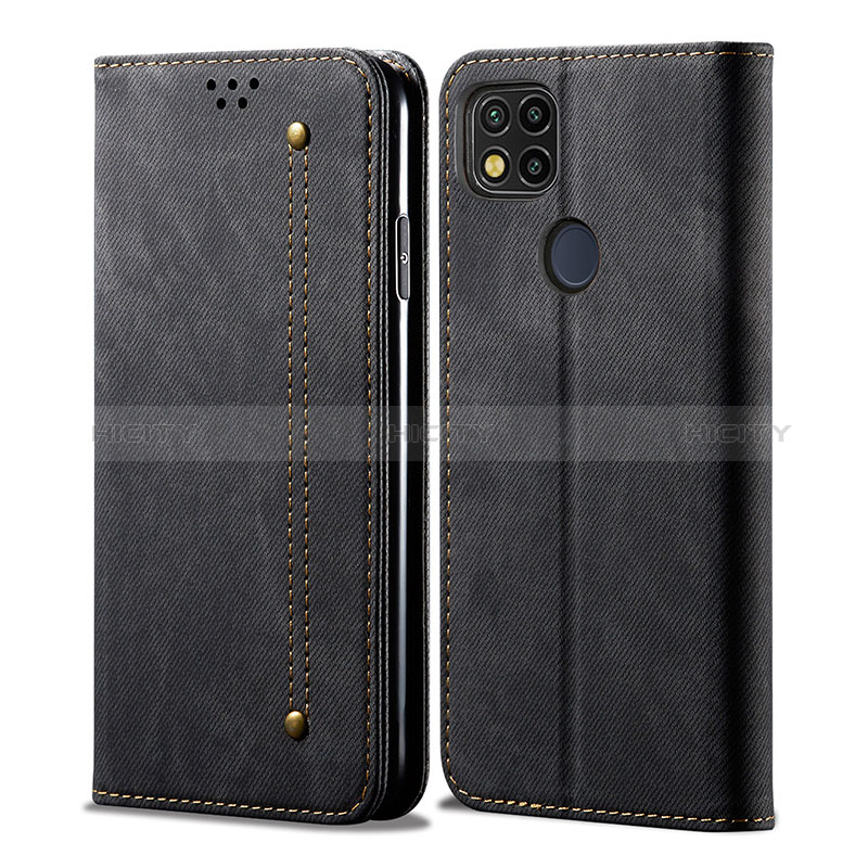 Custodia Portafoglio In stoffa con Supporto B01S per Xiaomi Redmi 9 India