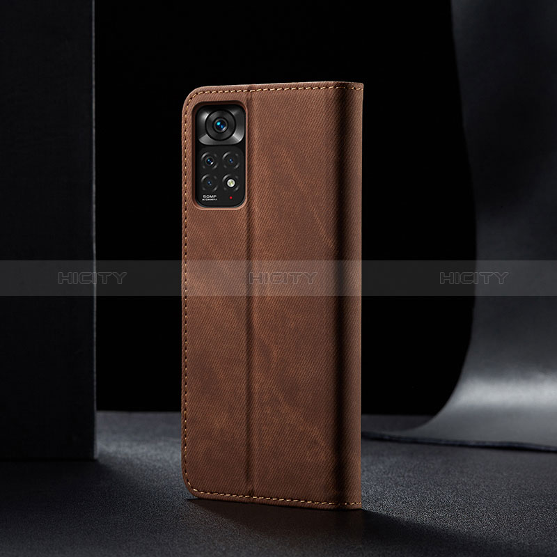 Custodia Portafoglio In stoffa con Supporto B01S per Xiaomi Redmi Note 11 4G (2022)