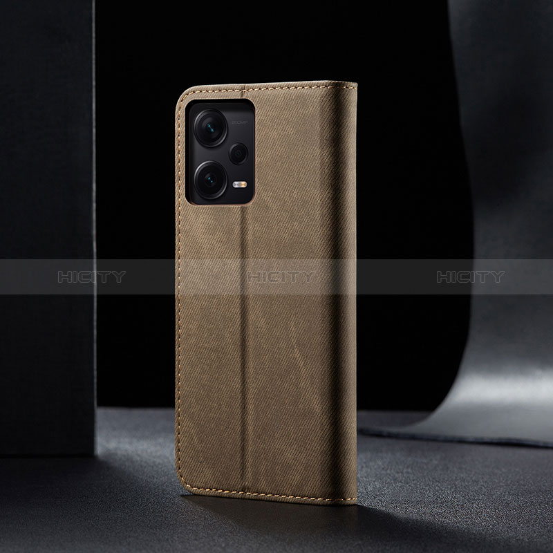 Custodia Portafoglio In stoffa con Supporto B01S per Xiaomi Redmi Note 12 Pro 5G