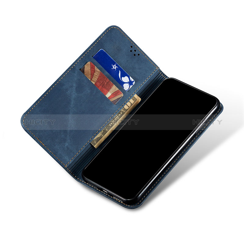 Custodia Portafoglio In stoffa con Supporto B01S per Xiaomi Redmi Note 9 Pro Max