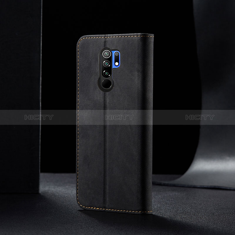 Custodia Portafoglio In stoffa con Supporto B02S per Xiaomi Redmi 9