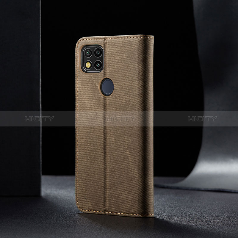 Custodia Portafoglio In stoffa con Supporto B02S per Xiaomi Redmi 9 Activ