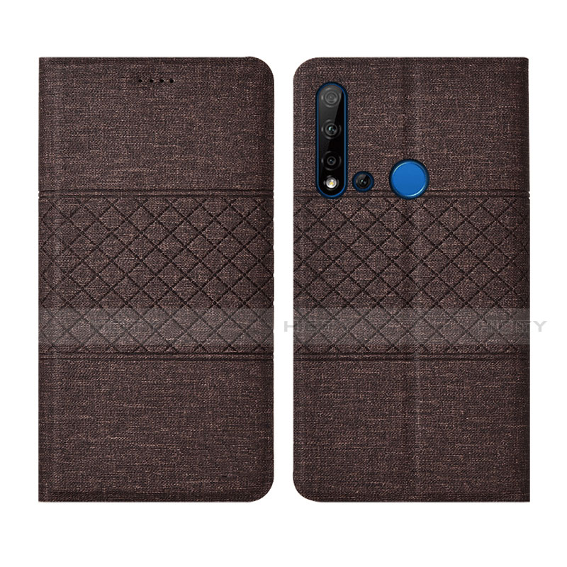 Custodia Portafoglio In stoffa con Supporto H01 per Huawei P20 Lite (2019)