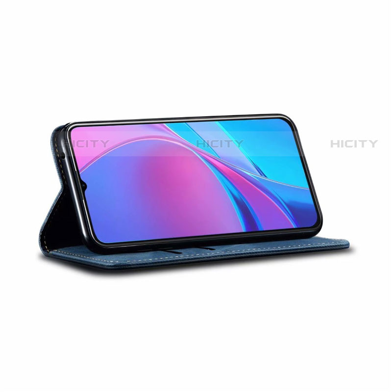 Custodia Portafoglio In stoffa con Supporto H01 per Xiaomi Redmi 9A