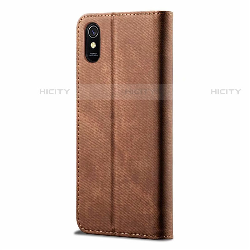 Custodia Portafoglio In stoffa con Supporto H01 per Xiaomi Redmi 9A