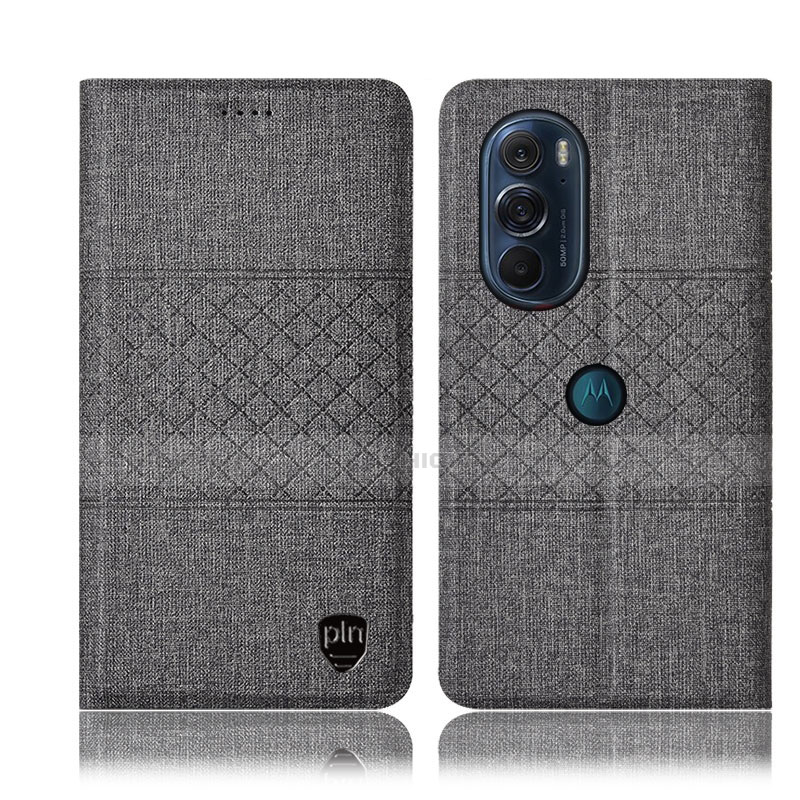 Custodia Portafoglio In stoffa con Supporto H12P per Motorola Moto Edge 30 Pro 5G