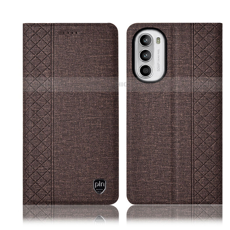 Custodia Portafoglio In stoffa con Supporto H12P per Motorola Moto G71s 5G