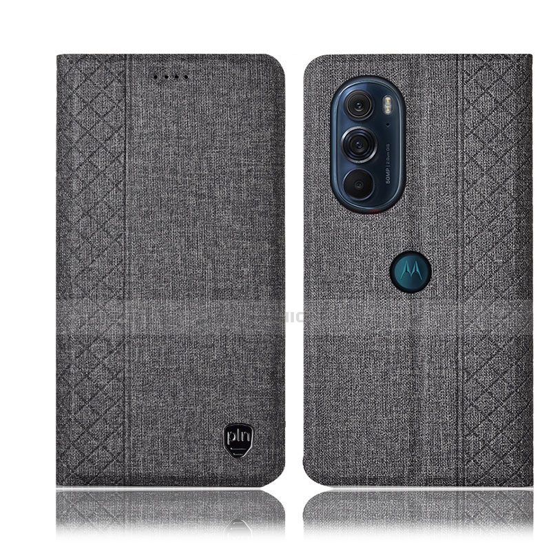 Custodia Portafoglio In stoffa con Supporto H13P per Motorola Moto Edge 30 Pro 5G