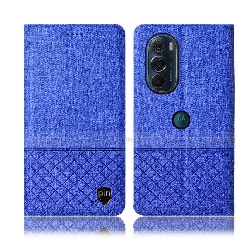 Custodia Portafoglio In stoffa con Supporto H14P per Motorola Moto Edge 30 Pro 5G