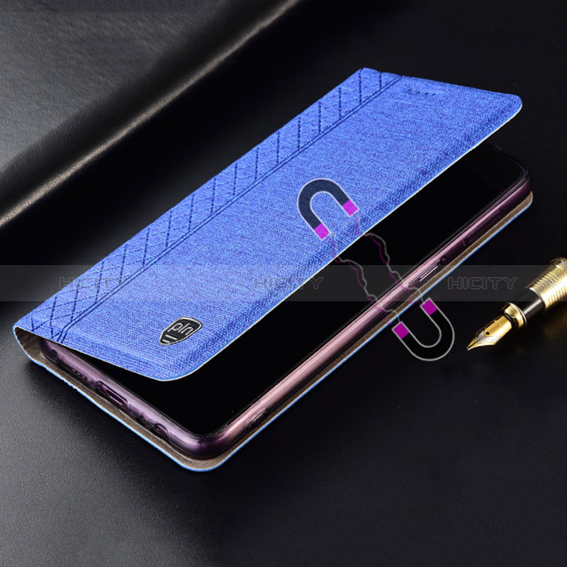 Custodia Portafoglio In stoffa con Supporto H14P per Xiaomi Redmi Note 9 4G