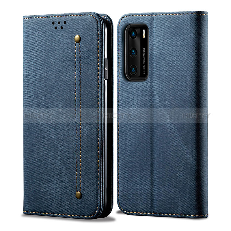 Custodia Portafoglio In stoffa con Supporto per Huawei P40