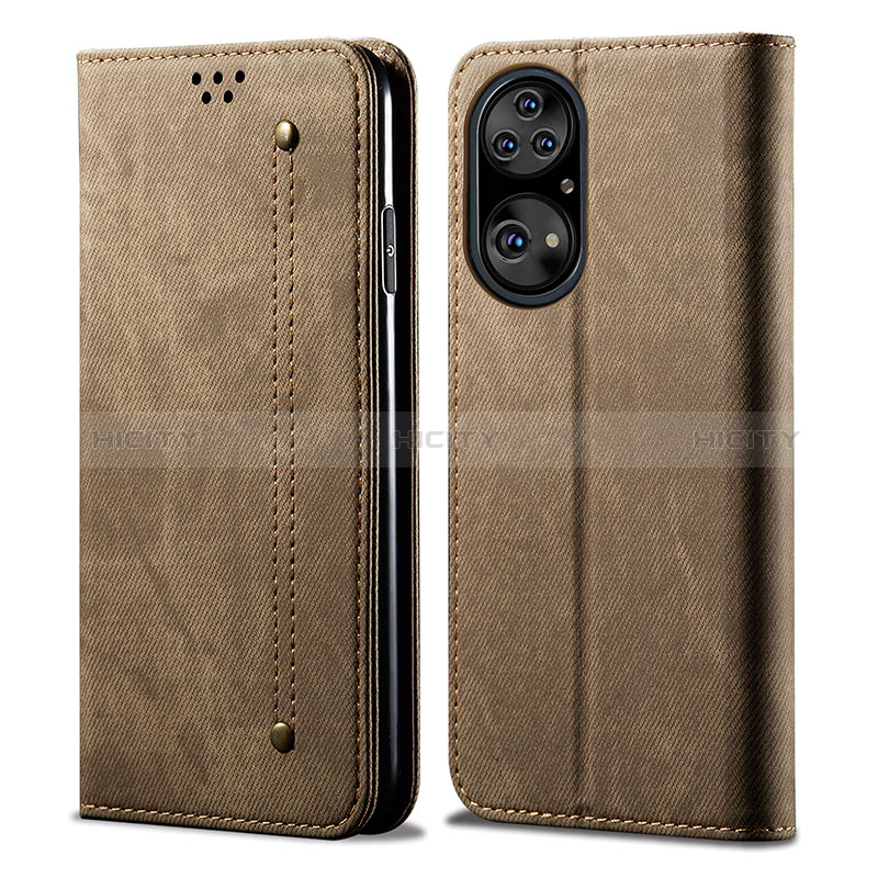 Custodia Portafoglio In stoffa con Supporto per Huawei P50 Pro