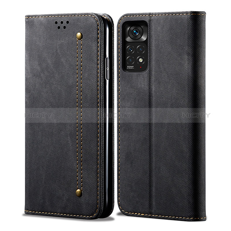 Custodia Portafoglio In stoffa con Supporto per Xiaomi Redmi Note 11 Pro 4G