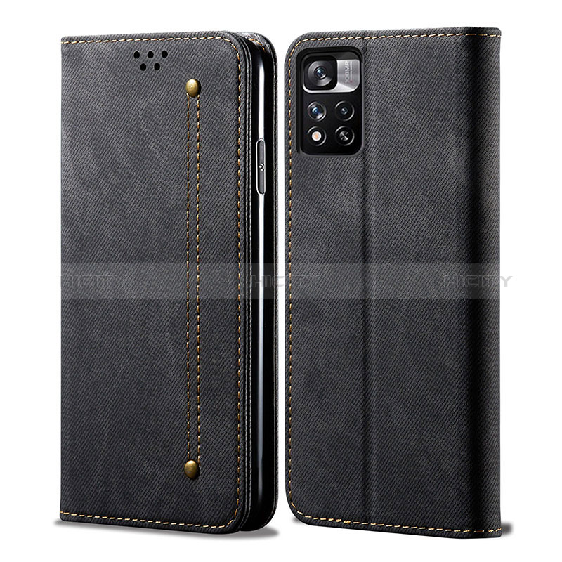 Custodia Portafoglio In stoffa con Supporto per Xiaomi Redmi Note 11T 5G