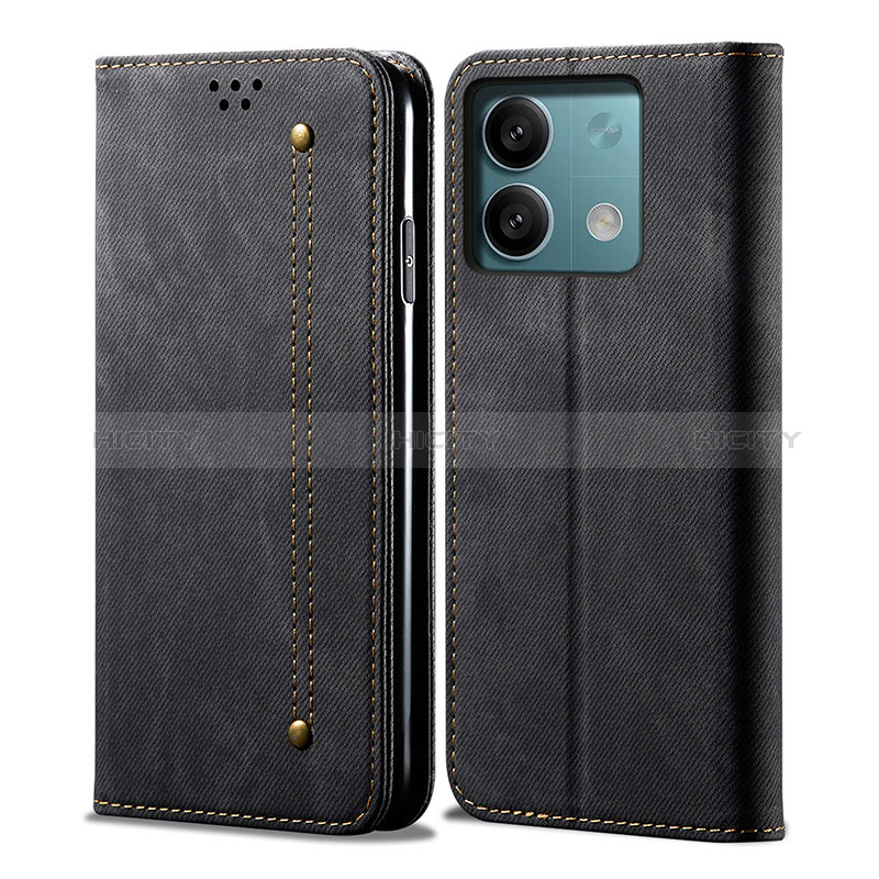 Custodia Portafoglio In stoffa con Supporto per Xiaomi Redmi Note 13 Pro 5G