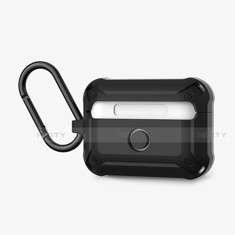 Custodia Portatile con Moschettone per AirPods Pro Custodia di Ricarica C03