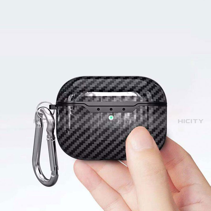 Custodia Portatile con Moschettone per AirPods Pro Custodia di Ricarica C05