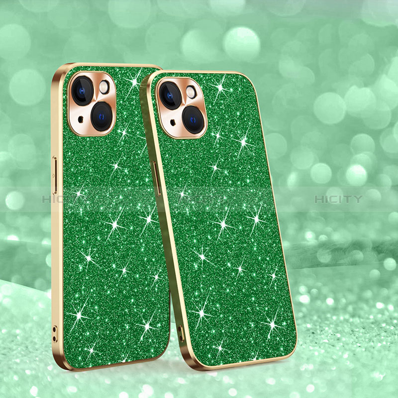 Custodia Silicone Cover Morbida Bling-Bling AC1 per Apple iPhone 13