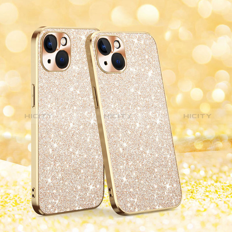 Custodia Silicone Cover Morbida Bling-Bling AC1 per Apple iPhone 13